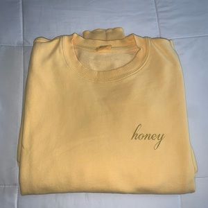 Brandy Melville honey sweatshirt